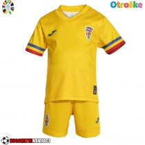 Otroške Nogometnih dresov Romunija Domači EP 2024 Kratki rokavi (+ hlače)